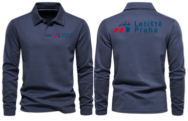 PRAHA AIRPORT LONG SLEEVE POLO